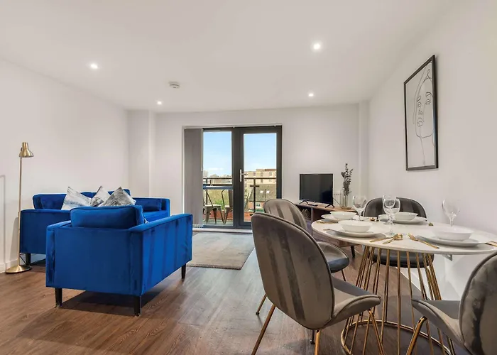 Stayzeni, Ouse Court Bright 2 Bed Appartamento *